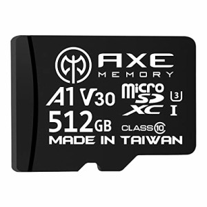 AXE microSD 512GB マイクロsdカード Nintendo Switch SDカード V30 UHS-I U3 A1 C10 4K