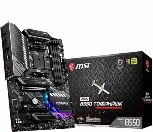 MSI MAG B550 TOMAHAWK マザーボード ATX [AMD B550 チップセット搭載] Ryzen 5000 シリーズプロセッ