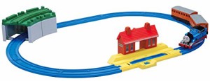 タカラトミー 『 プラレール きかんしゃトーマス ベーシックセット 』 電車 列車 おもちゃ 3歳以上 玩具安全基準合格 STマーク認証 PLA