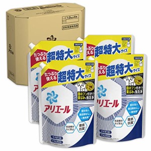 [ケース販売] アリエール 洗濯洗剤 液体 詰め替え 1000g×4袋【】