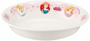 新 ディズニー プリンセス カレー皿 子供用食器 ホワイト 18cm 114115