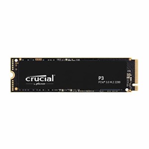 Crucial(クルーシャル) P3 4TB 3D NAND NVMe PCIe3.0 M.2 SSD 最大3500MB/秒 CT4000P3S