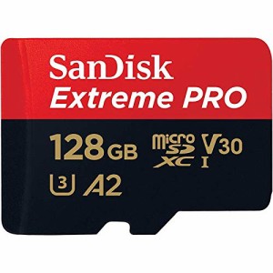 microSDXC 128GB SanDisk サンディスク Extreme PRO UHS-1 U3 V30 4K Ultra HD A2対応