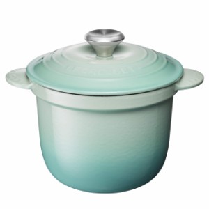 ル・クルーゼ(Le Creuset) 鋳物 ホーロー 鍋 ココット・エブリィ 18 クールミント ガス IH オーブン 対応 【日本正規販売品】