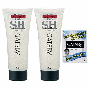 【】 GATSBY(ギャツビー) スタイリングジェル スーパーハード メンズ スタイリング剤 ヘアジェル 速乾性 強力 セット 持続 シトラス系