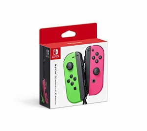 【任天堂純正品】Joy-Con (L) ネオングリーン/ (R) ネオンピンク 【】オリジナルデジタル壁紙(PC・スマホ) 配信 付