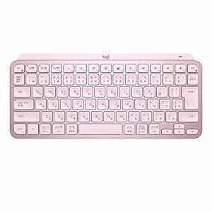 ロジクール MX KEYS mini KX700RO ミニマリスト ワイヤレス イルミネイテッド キーボード ローズ 充電式 bluetooth