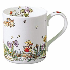 Noritake ノリタケ マグカップ 400?t となりのトトロ へびいちご編 電子レンジ対応 1個 ボーンチャイナ T97265/4660-3