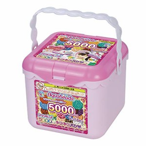 エポック(EPOCH) アクアビーズ オールインワンセット 【5000ビーズ ポリプロピレン キラキラバケツセット】 AQ-S77