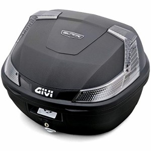 GIVI(ジビ) バイク用 リアボックス モノロック 37L BLADEシリーズ B37NT 未塗装ブラック スモークレンズ 78038