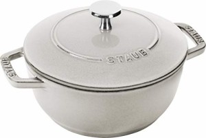 staub ストウブ 「 ワナベ カンパーニュ S 16cm 」 両手 鋳物 ホーロー 鍋 炊飯 1合 IH対応 【日本正規販売品】 Wa-NA