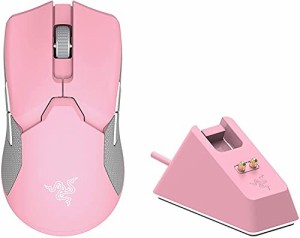 Razer Viper Ultimate Quartz Pink ワイヤレス ゲーミングマウス ピンク 高速無線 軽量 74g Focus+セン