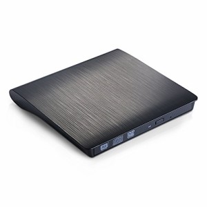 Qtuo USB3.0対応 ポータブルドライブ CD-RW /DVD-RWドライブ Windows/ Mac OS両対応 CD-RW /DVD-