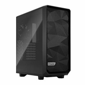 Fractal Design Meshify 2 Compact Black TG ミドルタワーPCケース メッシュデザイン採用 強化ガラス(ク