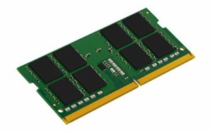 キングストン ノートパソコン用 メモリ DDR4 2666 16GB CL19 1.2V Non-ECC SODIMM 260pin KVR26