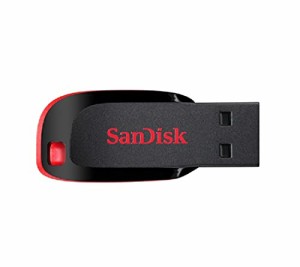 SunDisk USB Flash Drive Cruzer Blade USBメモリー128GB 海外リテール SDCZ50-128G-B35