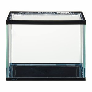 GEX AQUARIUM マリーナS水槽ブラック MR-300BK-N ブラックフレーム水槽 W31.5×D18.5×H24.4cm