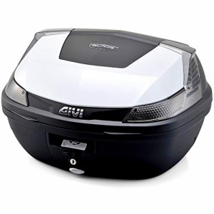 GIVI(ジビ) バイク用 リアボックス モノロック 47L BLADEシリーズ B47NTMLB912 パールホワイト塗装 スモークレンズ 9