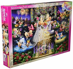 1000ピース ジグソーパズル ディズニー 永遠の誓い~ウエディング ドリーム~ 【ステンドアート】(51.2x73.7cm)