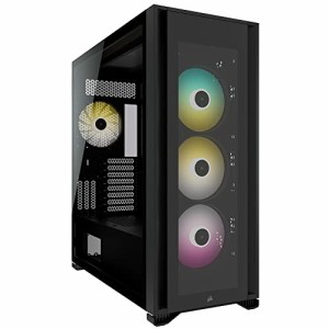 CORSAIR iCUE 7000X RGB フルタワー ATX PC ケース、ブラック CC-9011226-WW