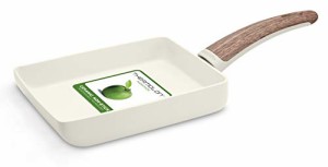 グリーンパン GREENPAN ウッドビー WoodBe 有害物質を一切含まない砂由来のミネラル成分のセラミックコーティング エッグパン 玉子焼