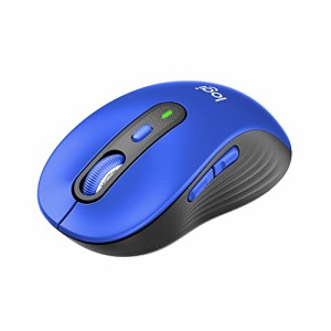 Logicool Signature M750MBL ワイヤレスマウス 静音 レギュラー ブルー ワイヤレス マウス 無線 Bluetooth