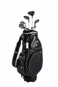 キャロウェイ (Callaway) クラブセット レディース REVA BLACK (9本セット キャディバック ヘッドカバー 付き) カーボン