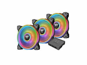 Thermaltake Riing Quad PLUS 14 RGB 3本セット PCケースファン ファンサイズ:140mm CL-F089-P