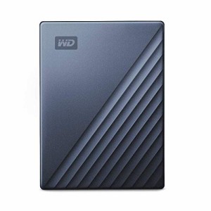 ウエスタンデジタル(Western Digital) WD ポータブルHDD 4TB USB Type-C ブルー My Passport Ul