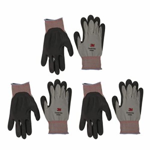 3M スリーエム 作業用手袋 コンフォートグリップグローブ マルチタイプ グレー XLサイズ 3双パック GLOVE GRA XL 3PA