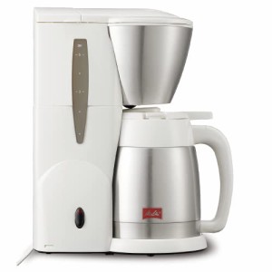 メリタ(Melitta) フィルターペーパー式 コーヒーメーカー メリタ ノアプラス ホワイト 5杯用 SKT55-3W