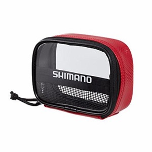 シマノ(SHIMANO) フルオープンポーチ PC-023I レッド