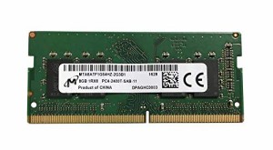 Micron 4GB PC4-19200 DDR4 2400MHz 260ピンSoDimmメモリモジュールMfr P/N MTA4ATF5126