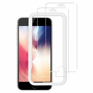 NIMASO ガラスフィルム iPhone SE3 (第3世代) 用/iPhone SE 2 用/iPhone 8 7 6 6s 用 液晶 保護