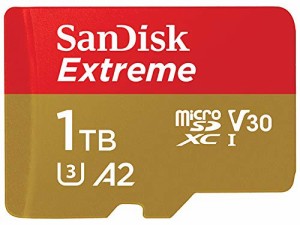 SanDisk (サンディスク) 1TB Extreme microSDXC A2 SDSQXA1-1T00-GN6MN SD変換アダプターなし