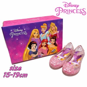 【送料無料】 Disney Princess ディズニープリンセス/ラプンツェル ラメ ガラスの靴 サンダル 女の子 (216107310)