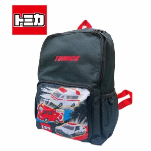 【送料無料】トミカ TOMICA レスキュー車 パトロール車 乗り物 車 (クロ) リュックサック デイパック (DTM2-3900)