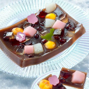 父の日 プレゼント ギフト お菓子 一枚流し あんみつ水羊羹 ケンミンショー 誕生日 内祝い スイーツ ギフト お取り寄せ 出産祝い 内祝  