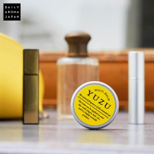 DAILY AROMA JAPAN デイリーアロマジャパン 高知県産 YUZU マルチバーム リップ＆ネイル 8g