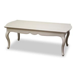 (正規販売店/ヤマト開梱設置付) フルールWH LT110 リビングテーブル センターテーブル 猫脚 クラシック かわいい ホワイト 白 木製 家具 
