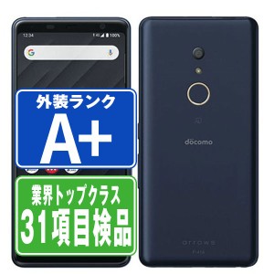 SIMフリー ドコモ F-41B arrows Be4 Plus ブラック  スマホ 本体 android 中古 送料無料 保証あり  f41bbk9mtm