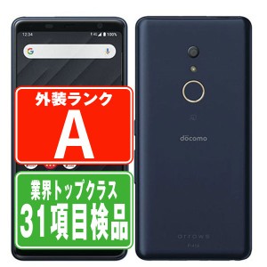 SIMフリー ドコモ F-41B arrows Be4 Plus ブラック  スマホ 本体 android 中古 送料無料 保証あり  f41bbk8mtm