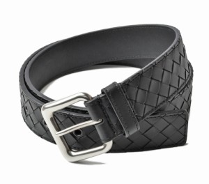 ボッテガヴェネタ ベルト メンズ BOTTEGA VENETA イントレチャート カーフ 271932 ブラック