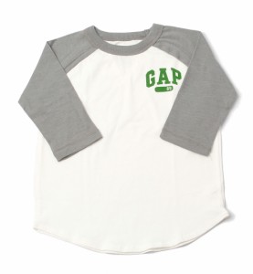 GAP ギャップ キッズ パジャマ/ルームウェア 家着 キッズ 男の子 出産祝い GAP BOY 長袖上下セット ホワイト/グレー