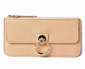 クロエ 財布/マルチポーチ/スリムジップ Chloe 長財布/スマホケース TESS レディース レザー ベージュ