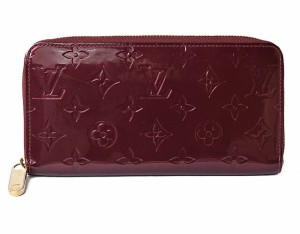 ルイヴィトン 財布 LOUIS VUITTON ラウンドファスナー　ヴェルニ　ルージュフォーヴィスト M91536【中古】