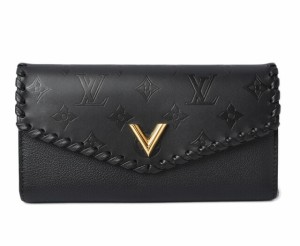 ルイヴィトン  財布 LOUIS VUITTON 長財布/ポルトフォイユ ヴェリー モノグラム ブラック M62059 【中古】