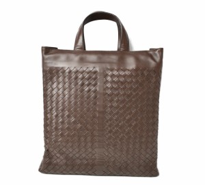 ボッテガヴェネタ トートバッグ/ハンドバッグ 146793 V0016 2072 BOTTEGA VENETA バッグ イントレチャート ダークブラウン【中古】