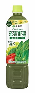 伊藤園 充実野菜 緑の野菜ミックス 740g×15本 エコボトル