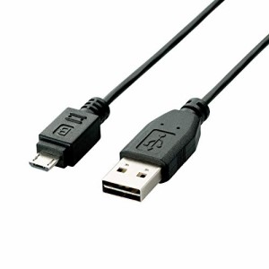 エレコム USBケーブル 【microB】 USB2.0 (USB A オス to microB オス) PlayStation4対応 リバーシ